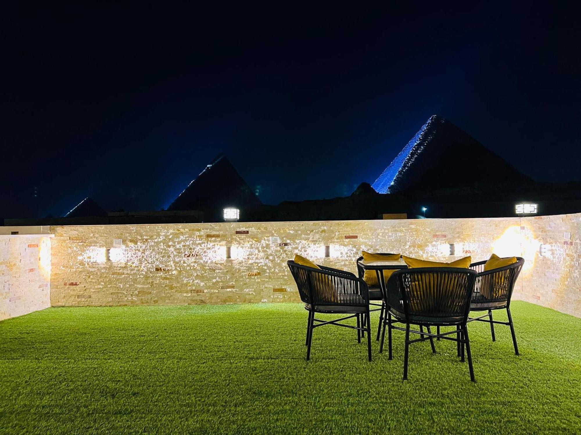 Hotel New Scarab Pyramids View Kafret el-Gabal Exterior foto
