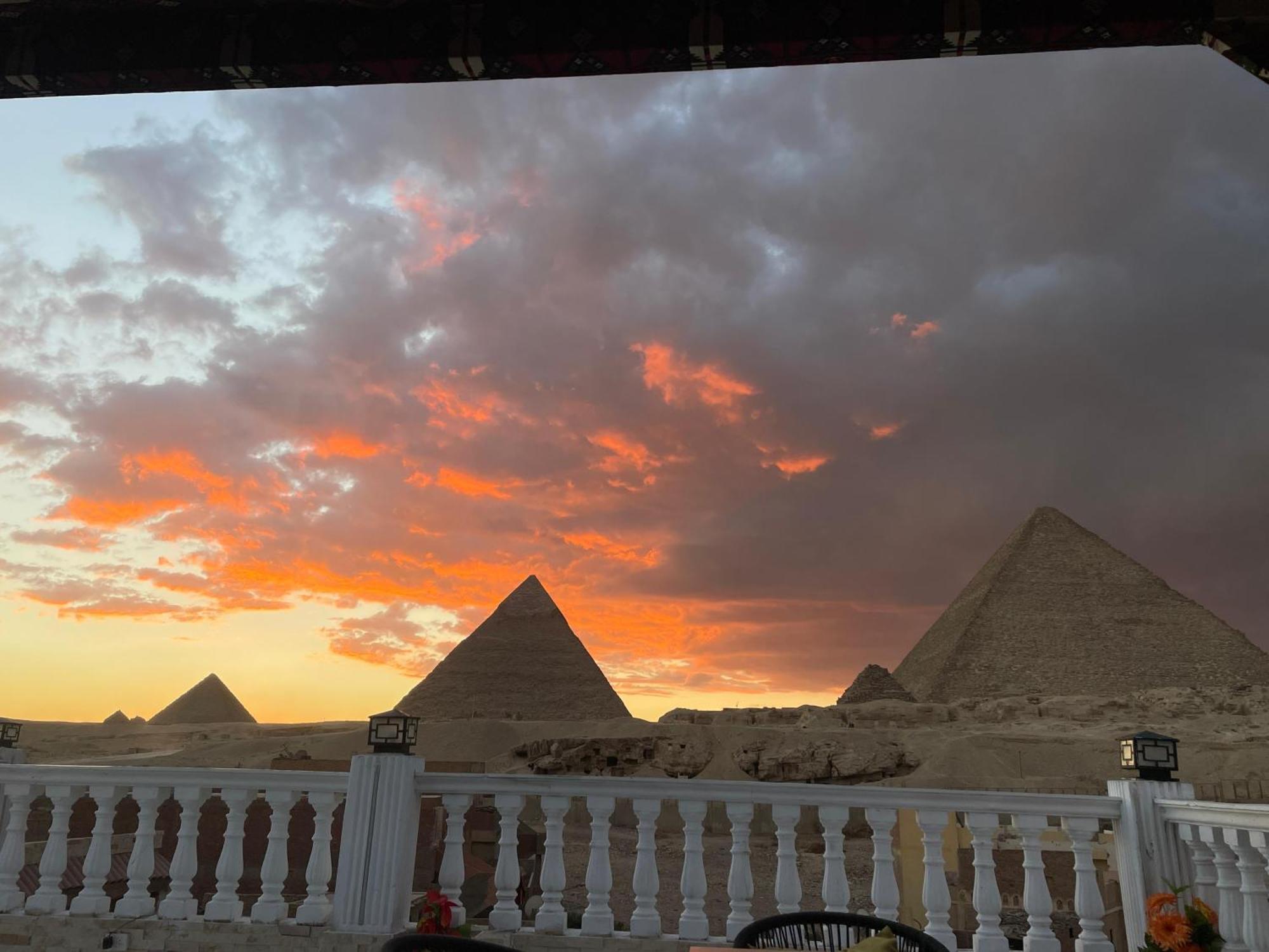Hotel New Scarab Pyramids View Kafret el-Gabal Exterior foto